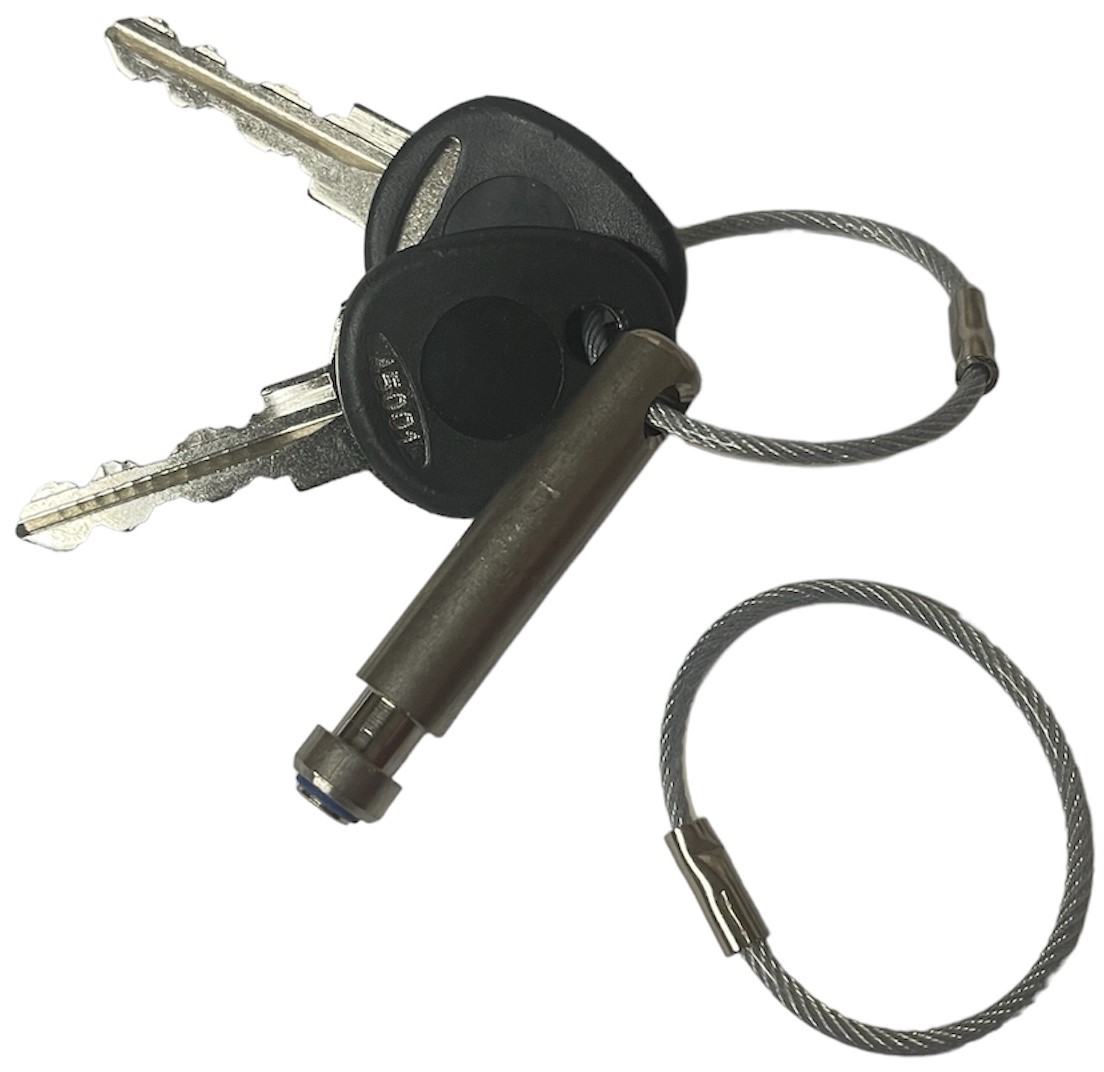 Solid Tamper Proof Key Rings