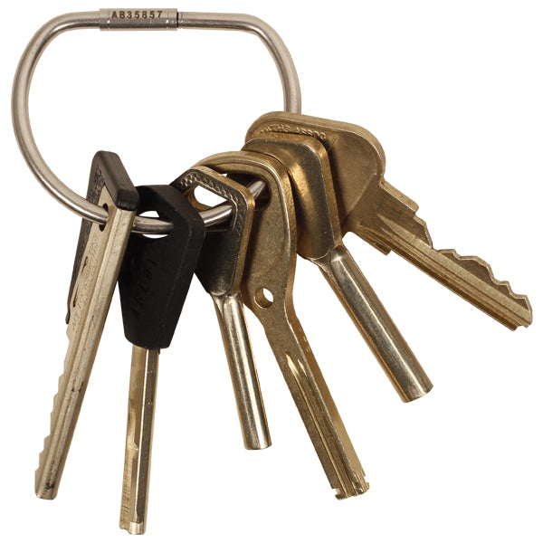 Key-Box Security Tamper Proof Key Rings